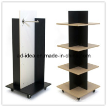 Wooden Floor Display Rack. Wooden Floor Display Stand (MDF-0452)